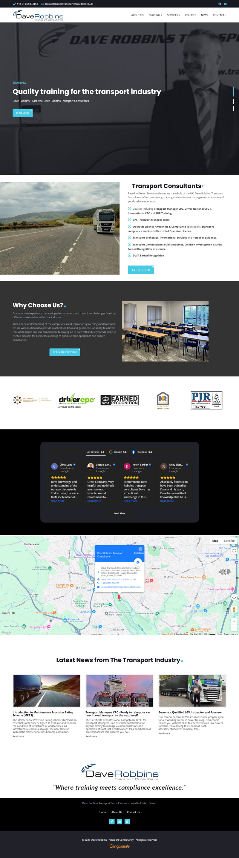 Dave Robbins Road Transport Consultant